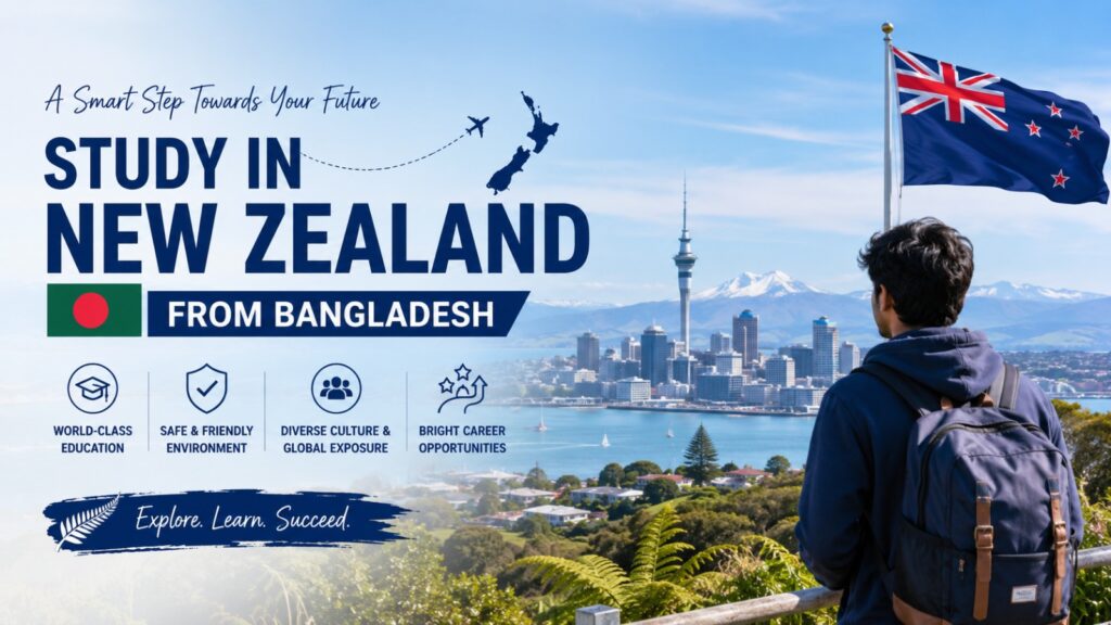 Study In NewZealand From Bangladesh