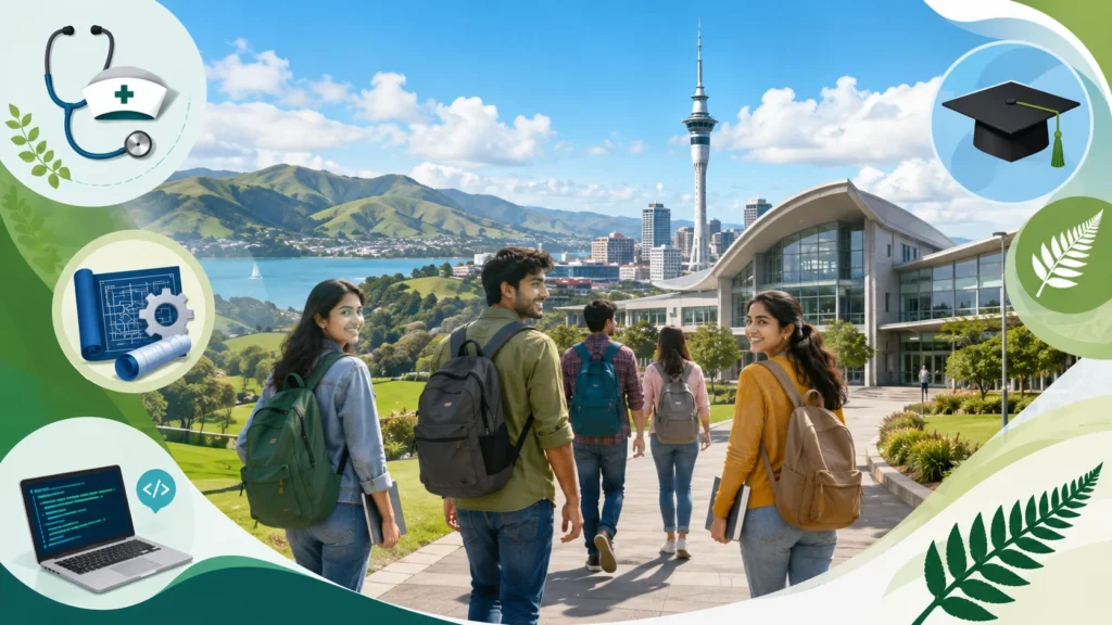 Green-List-Courses to Study in New Zealand A Complete Guide for Bangladeshi Students