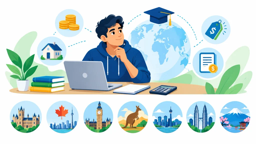 cheapest countries to study abroad for Bangladeshi students cost comparison