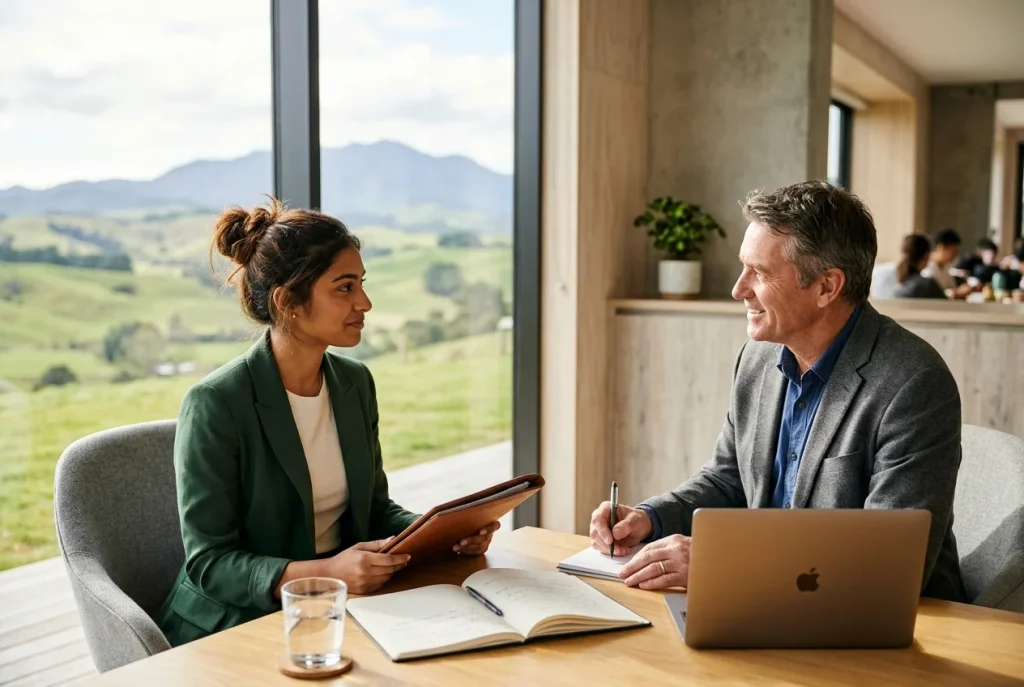 Student preparing for New Zealand study visa application with expert guidance